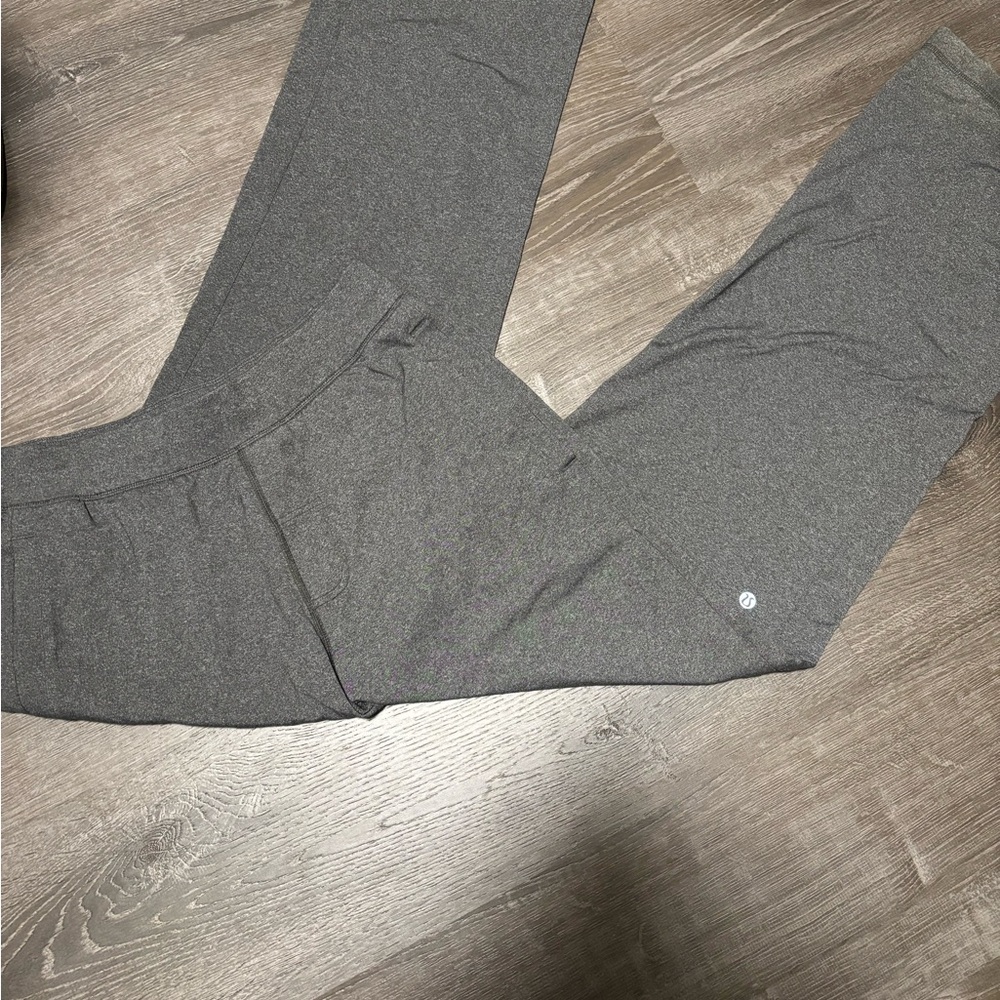 lululemon athletica Gray Wide Leg Pants